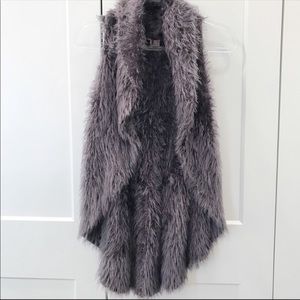 Furry vest